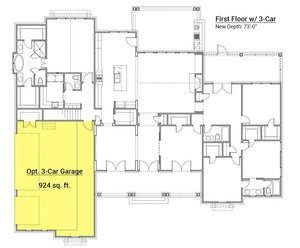 creekview court house plan - archival designs house plans, floor plan