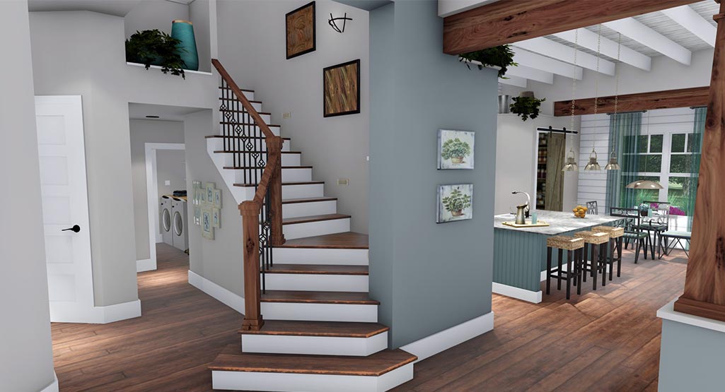 Crystal Pines House Plan - Foyer
