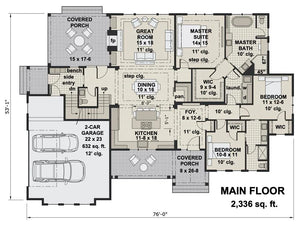 emarie may farm house plan - archival designs house plans, floor plan