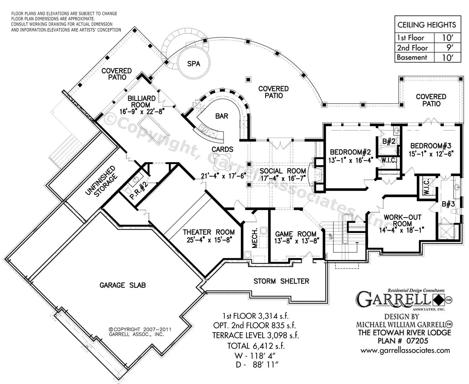 Etowah River Lodge floor plan
