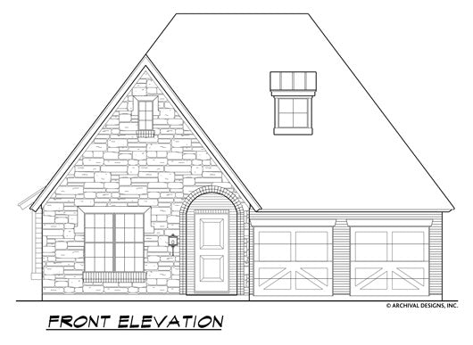 Granite Peak House Plan - Front Elevation