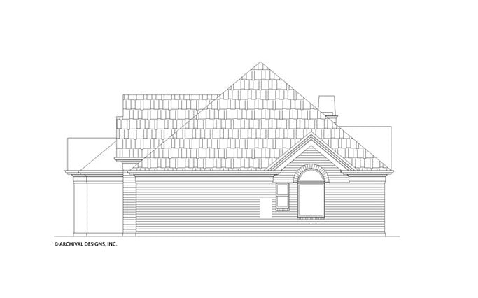 Hickory II House Plan - Elevation Right