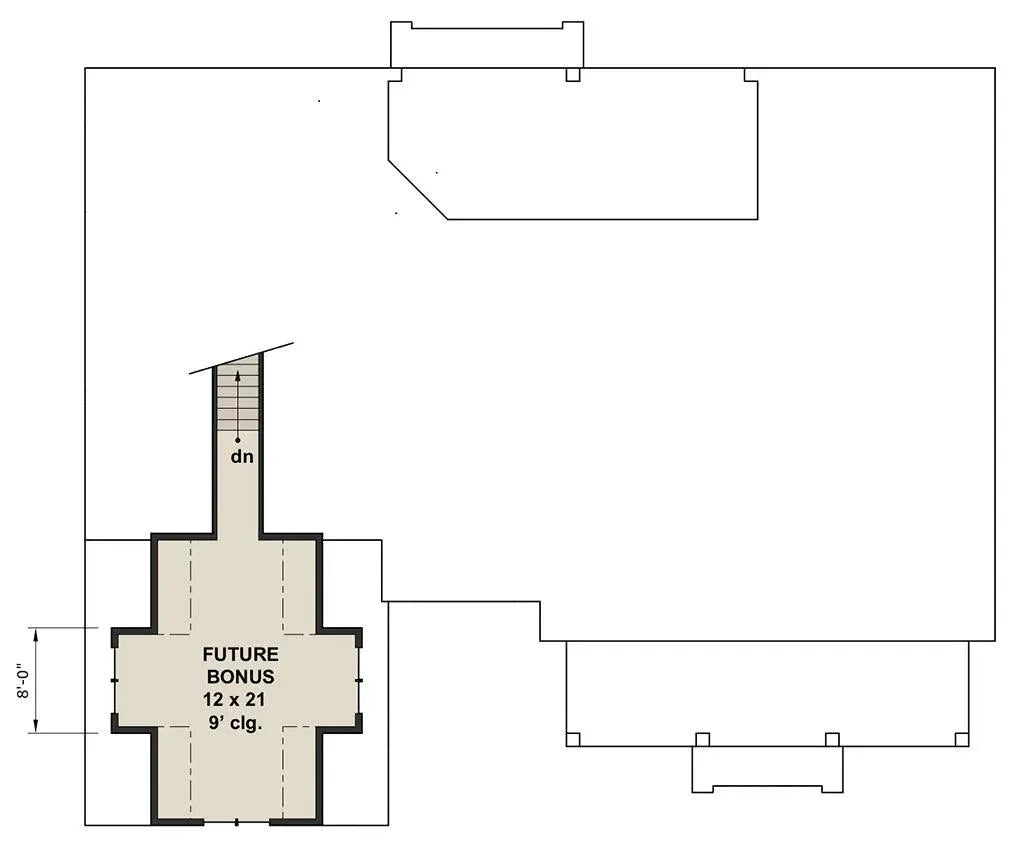 Hidden Hills House Plan - Archival Designs House Plans, floor plan