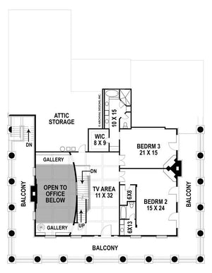houmas house plan - archival designs house plans, floor plan
