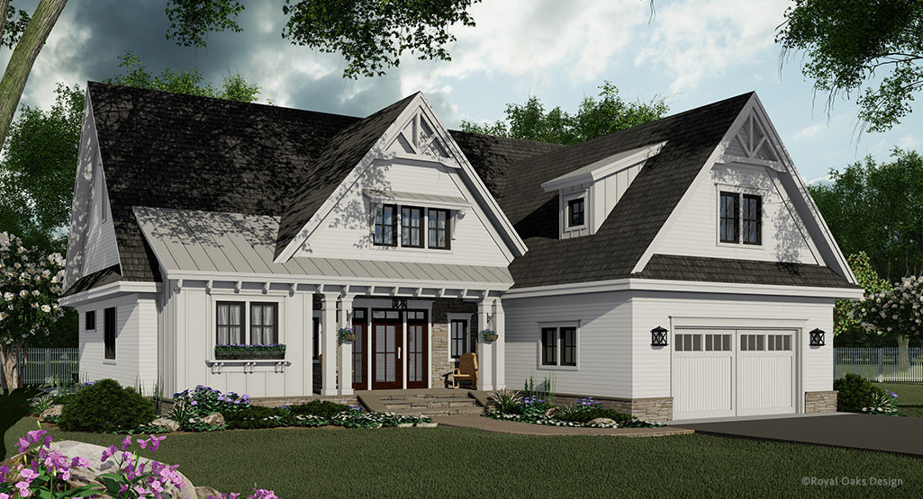 Ivory Farm House Plan -Front