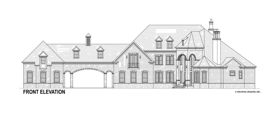 Lady Rose House Plan - Elevation Front