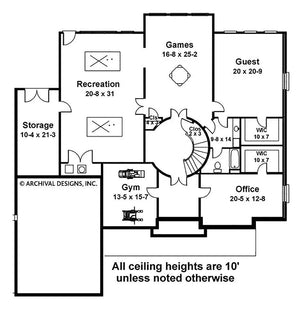 latrobe house plan - archival designs house plans, floor plan