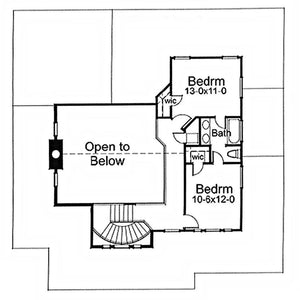 liberty hill house plan - archival designs house plans, floor plan