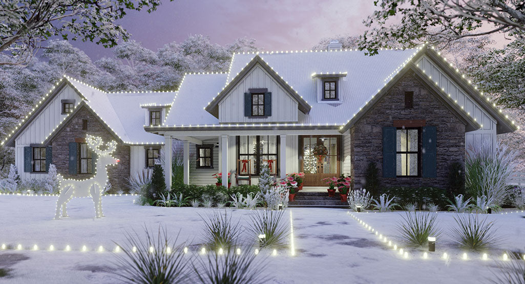 Mill Creek Cottage House Plan-Holiday View
