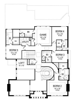 madison avenue house plan - archival designs house plans, floor plan