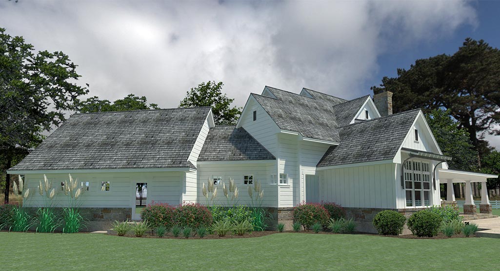 Magnolia Farm House Plan House Plan - Right