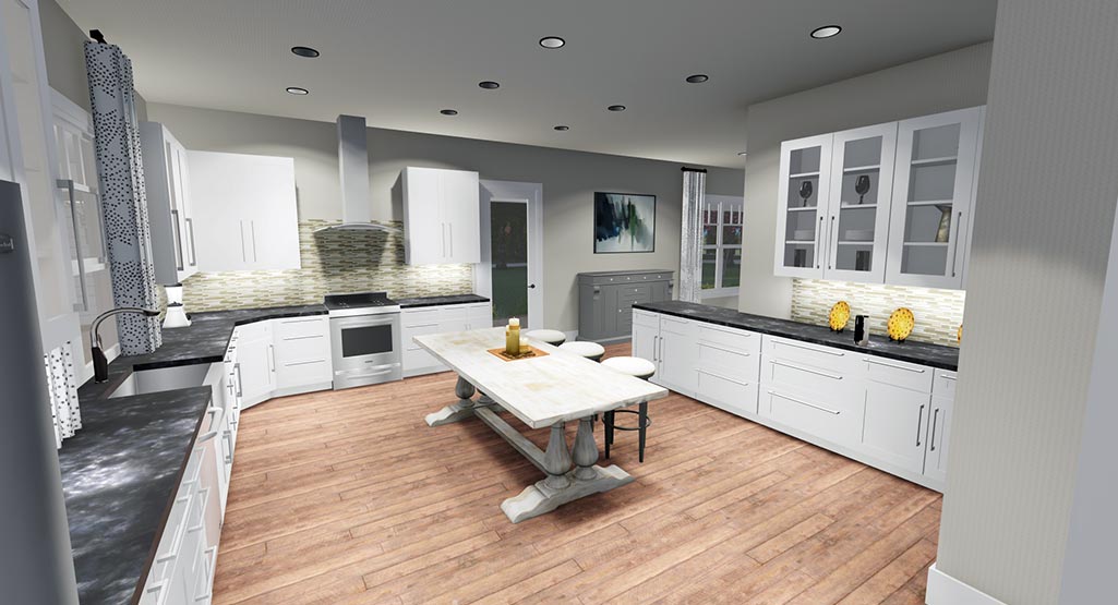 McKay House Plan - kitchen 2