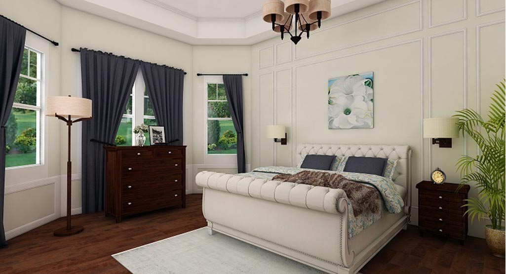 Merveille Vivante House Plan -Master Bedroom