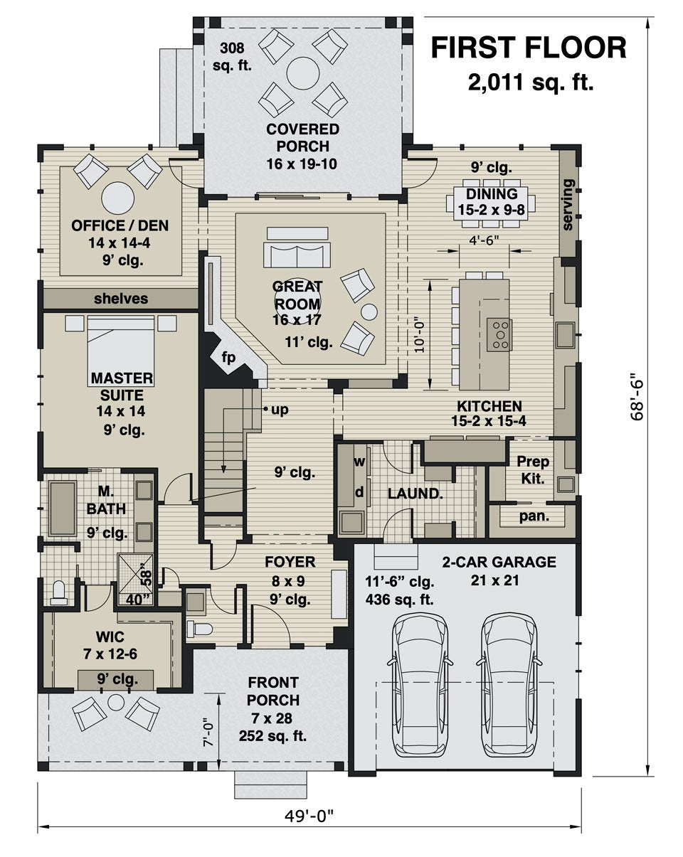 Middlebrook First Floor Plan