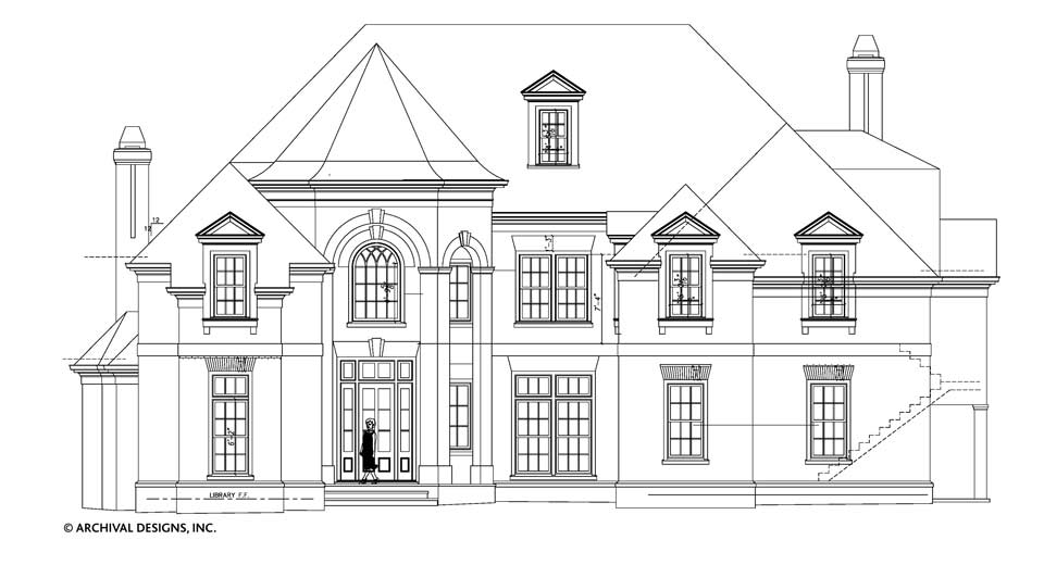 North Star House Plan - Elevation Front 