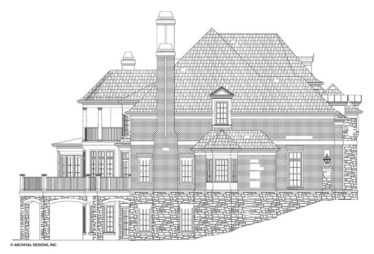 North Star House Plan - Elevation Right