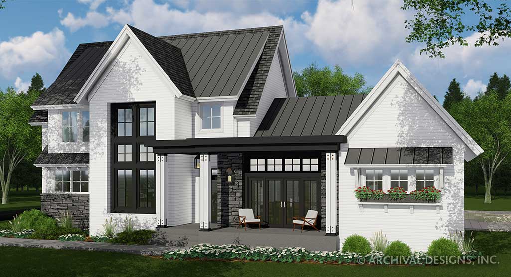 Prairie Fields House Plan - Front