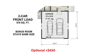 rock creek farmhouse plan - archival designs house plans, floor plan