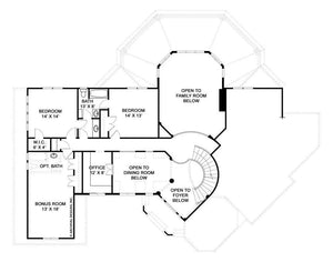 salem house plan - archival designs house plans, floor plan