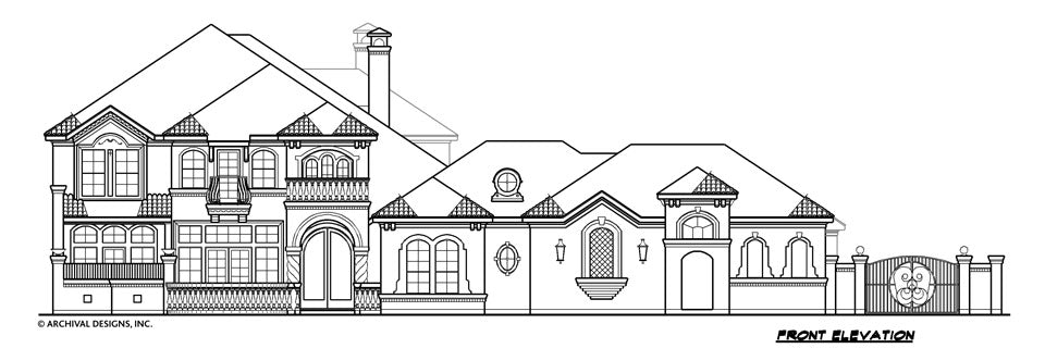 Santorini House Plan Home Plan  Floor Plan