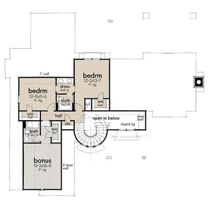 silo house plan - archival designs house plans, floor plan