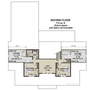 silverbell ranch house plan - archival designs house plans, floor plan
