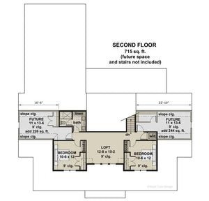 silverbell ranch house plan - archival designs house plans, floor plan