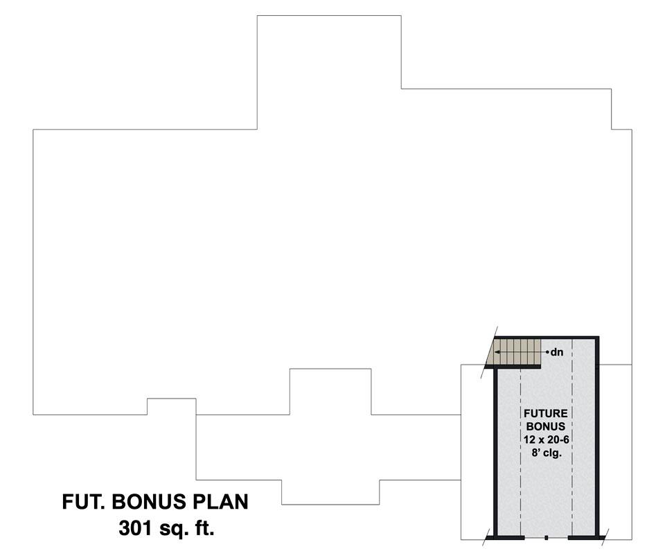 St. Martin Bonus Floor Plan