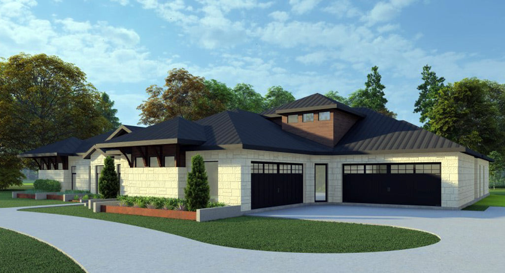 Telluride House Plan - Front Right