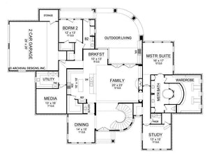 vatican house plan - archival designs house plans, floor plan