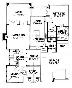 whispering valley house plan - archival designs house plans, floor plan