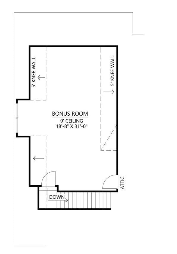 White Bluff House Plan Archival Designs