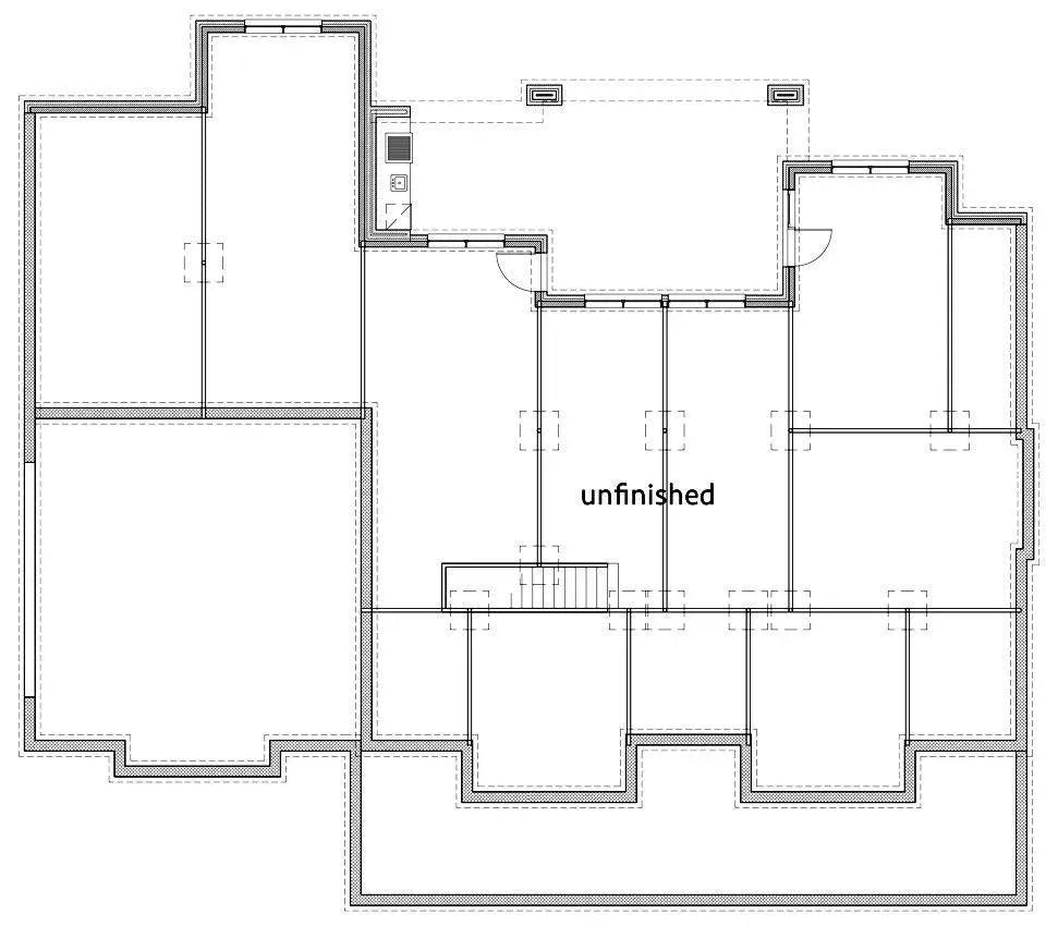 Willow Creek House Plan - Archival Designs House Plans, floor plan