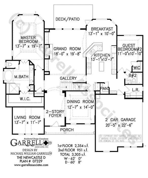 Newcastle D floor plan