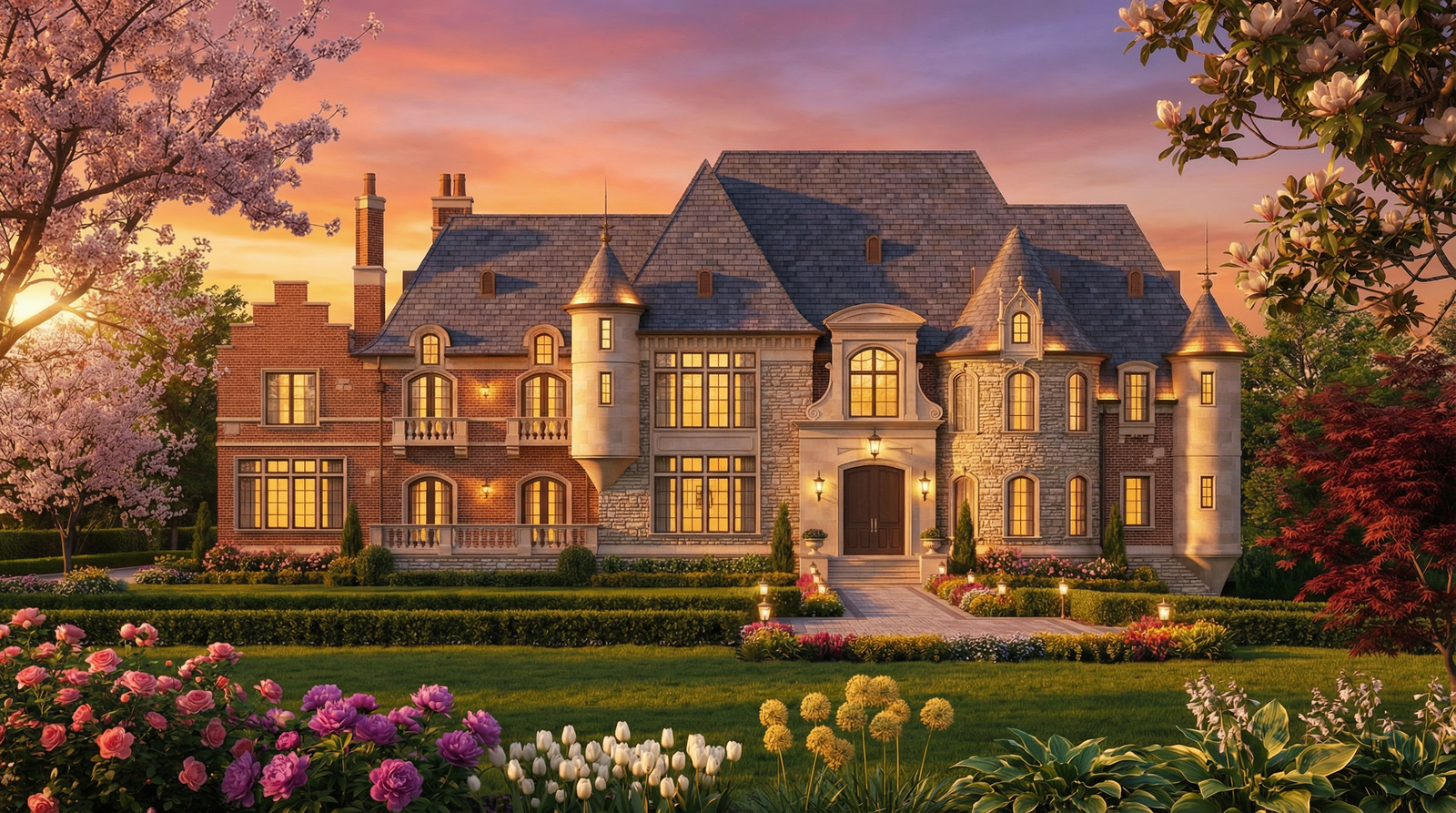 Castle-Inspired Luxury Homes: Design Ideas for Modern Estates