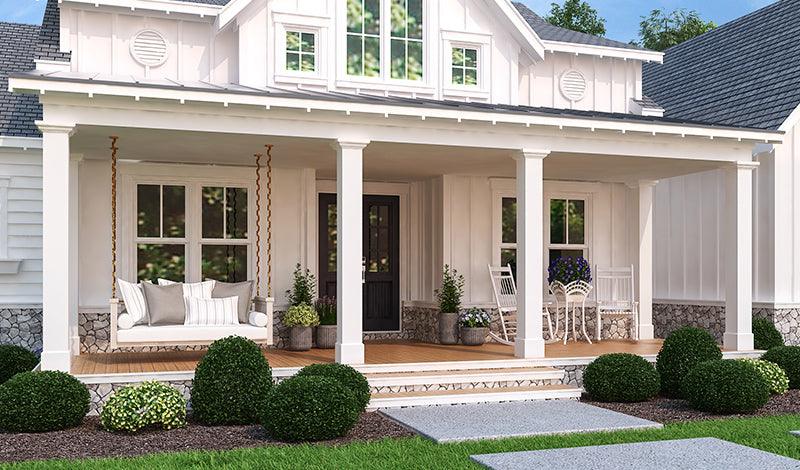 Curb Appeal that Brings Home Buyers In the Door - Archival Designs House Plans