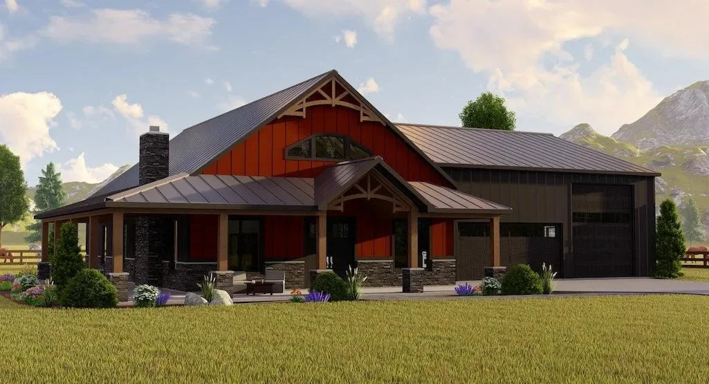 1-Bedroom Barndominiums with Workshop