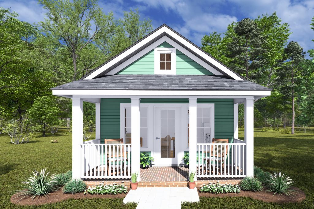 One-Story Cottage House Plans