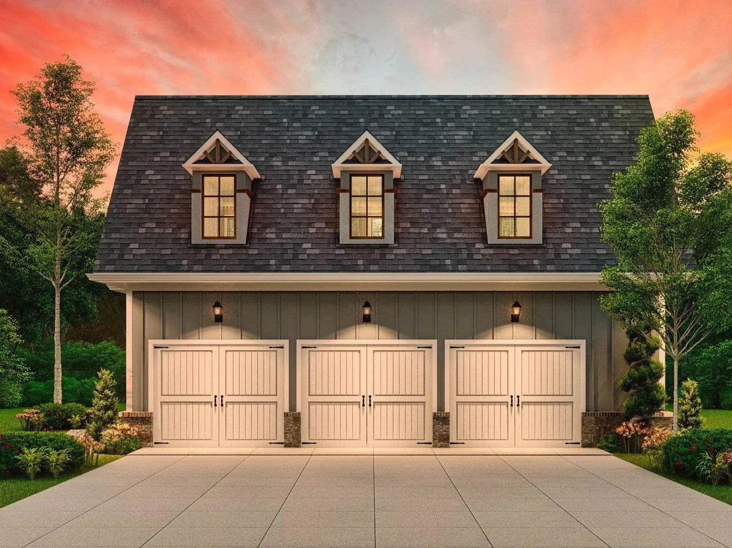 House Plans with Simple Garage