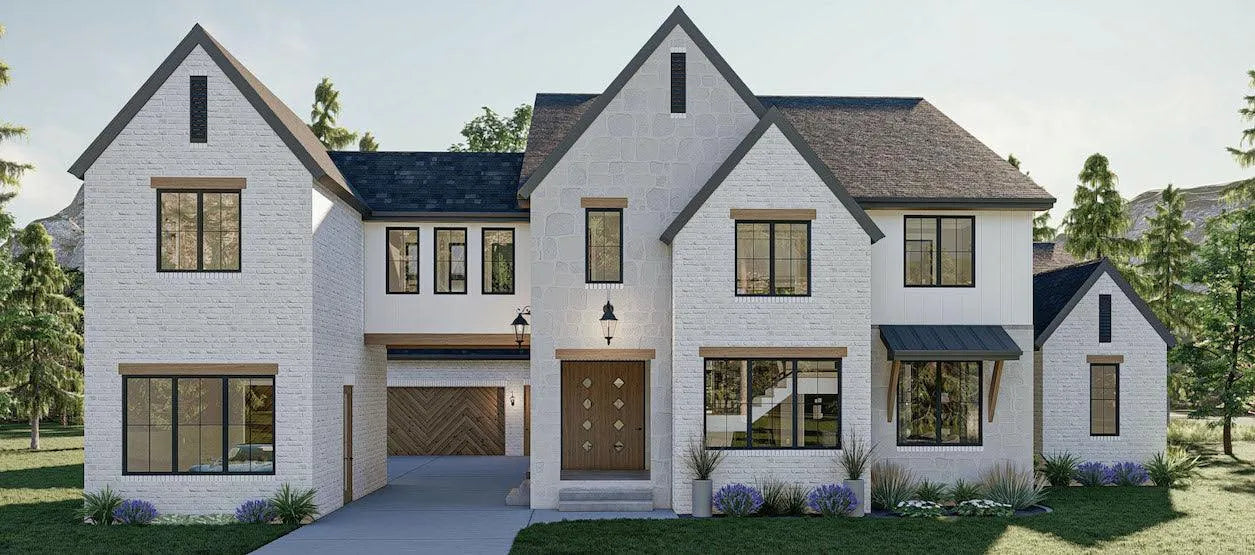 One Story 5 Bedroom House Plans