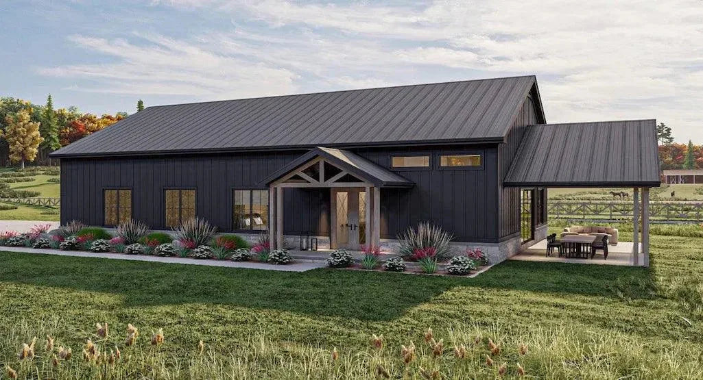 Clustered Bedroom House Plans
