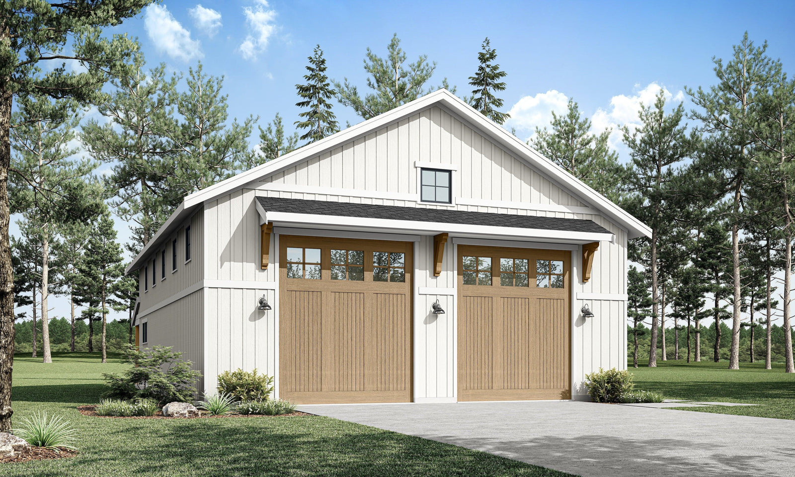 Garage Plans with Workshop