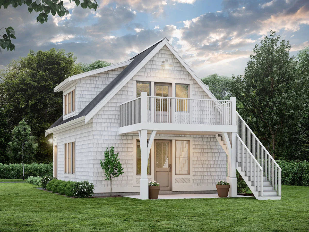 2-Car Garage Apartment Plans