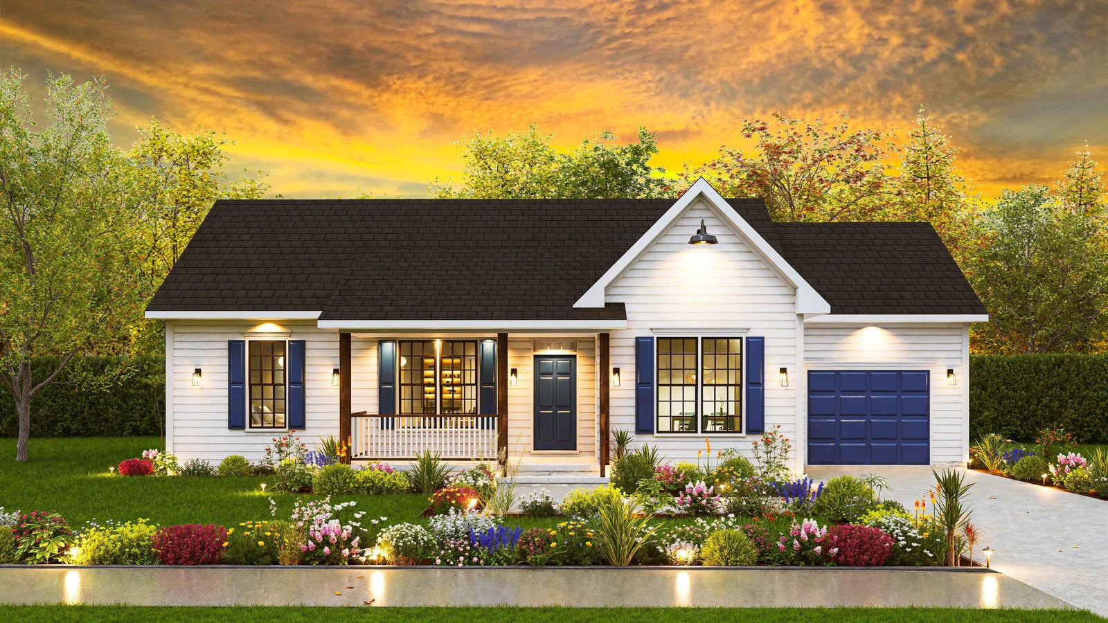 Small House Plans with Garage