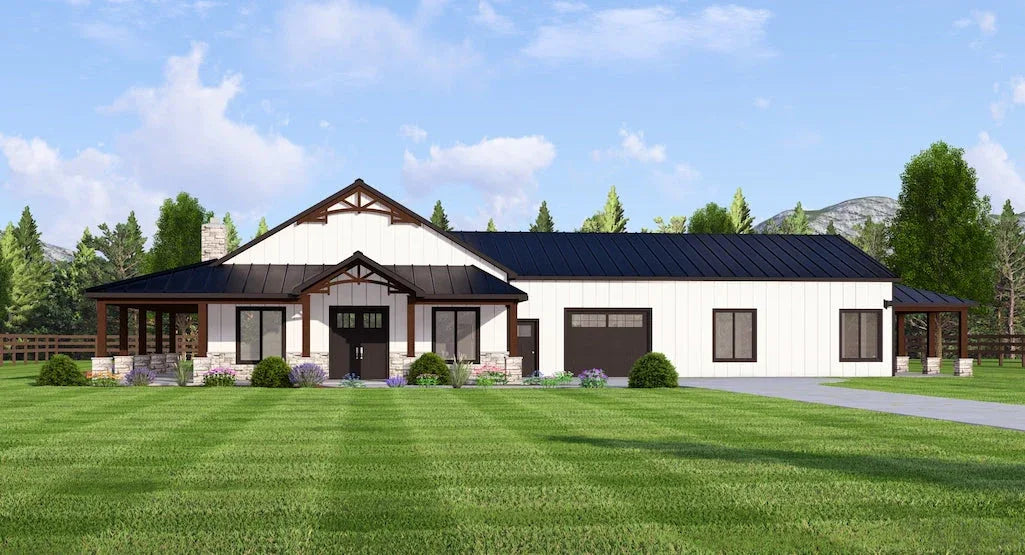4 Bedroom Barndominium Floor Plans