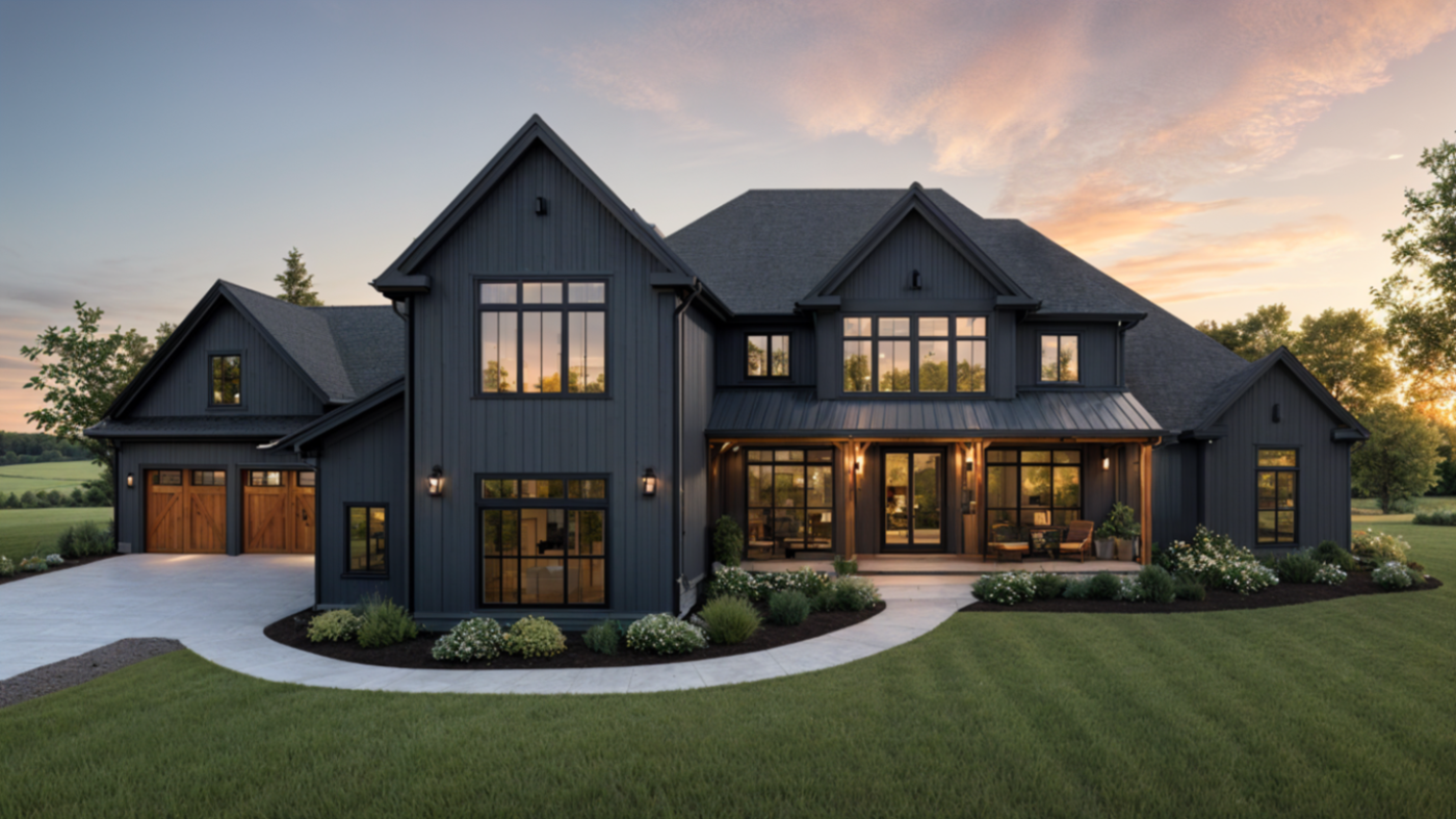 Luxury Modern Farmhouse Plans