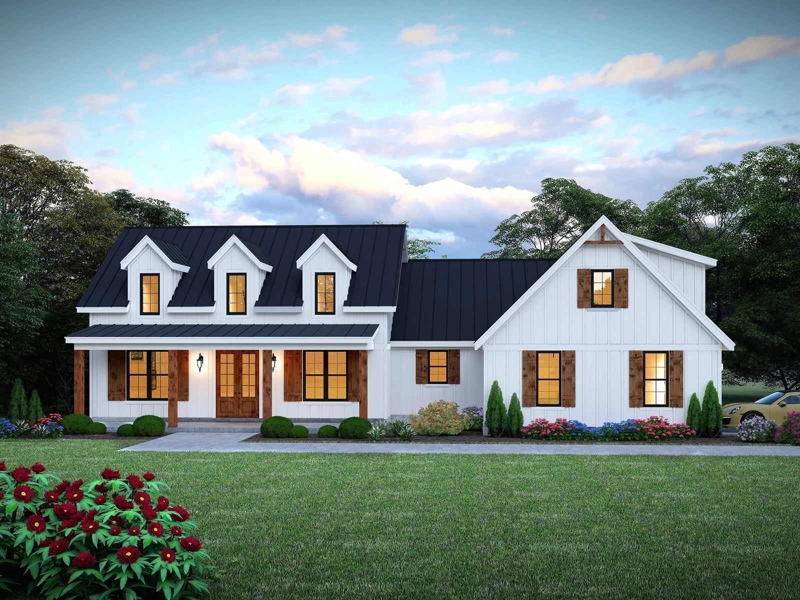 5 Bedroom Farmhouse Floor Plans