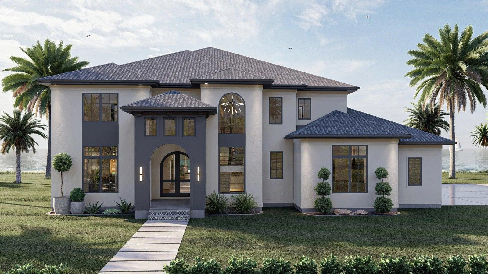 5 Bedroom Mansion Floor Plans