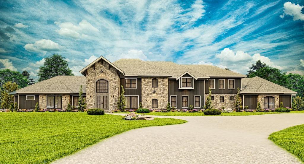 Modern Mansion House Plans