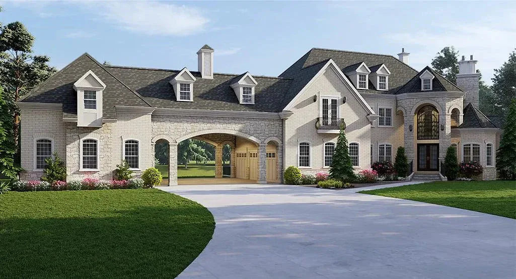 European Luxury House Plans
